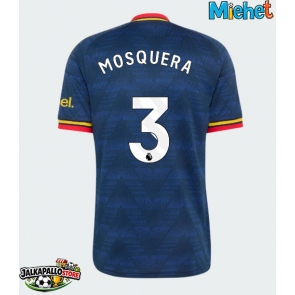 Arsenal Cristhian Mosquera #3 Vieraspaita 2026-27 Lyhythihainen